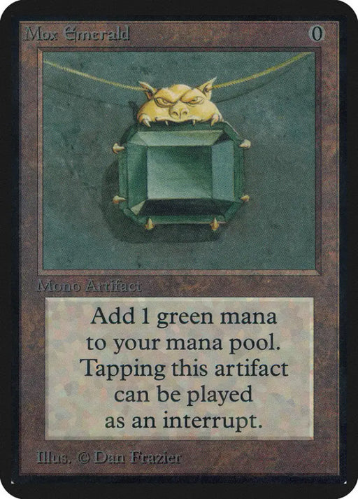 Mox Emerald [Alpha Edition] - MTG Single