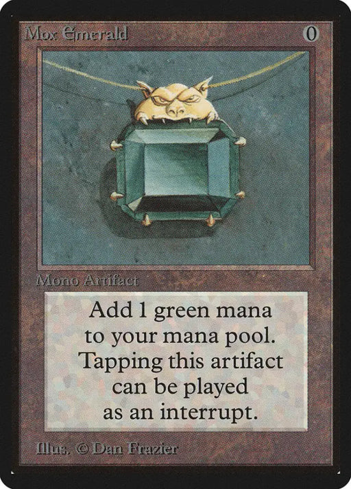 Mox Emerald [Beta Edition] - MTG Single