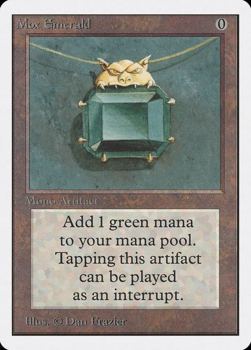 Mox Emerald [Unlimited Edition] - MTG Single