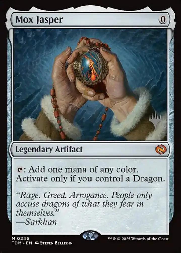 Mox Jasper (246p) [Tarkir: Dragonstorm Promos]