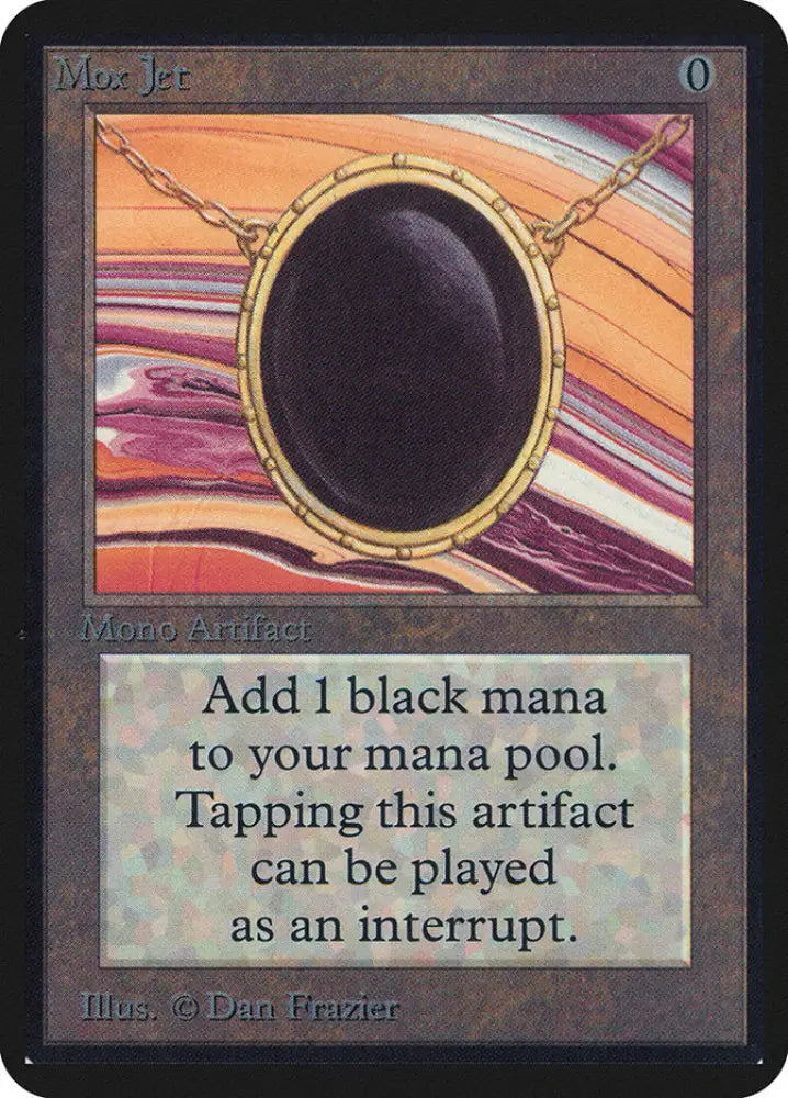 Mox Jet [Alpha Edition] - MTG Single