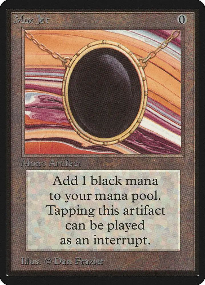 Mox Jet [Beta Edition] - MTG Single