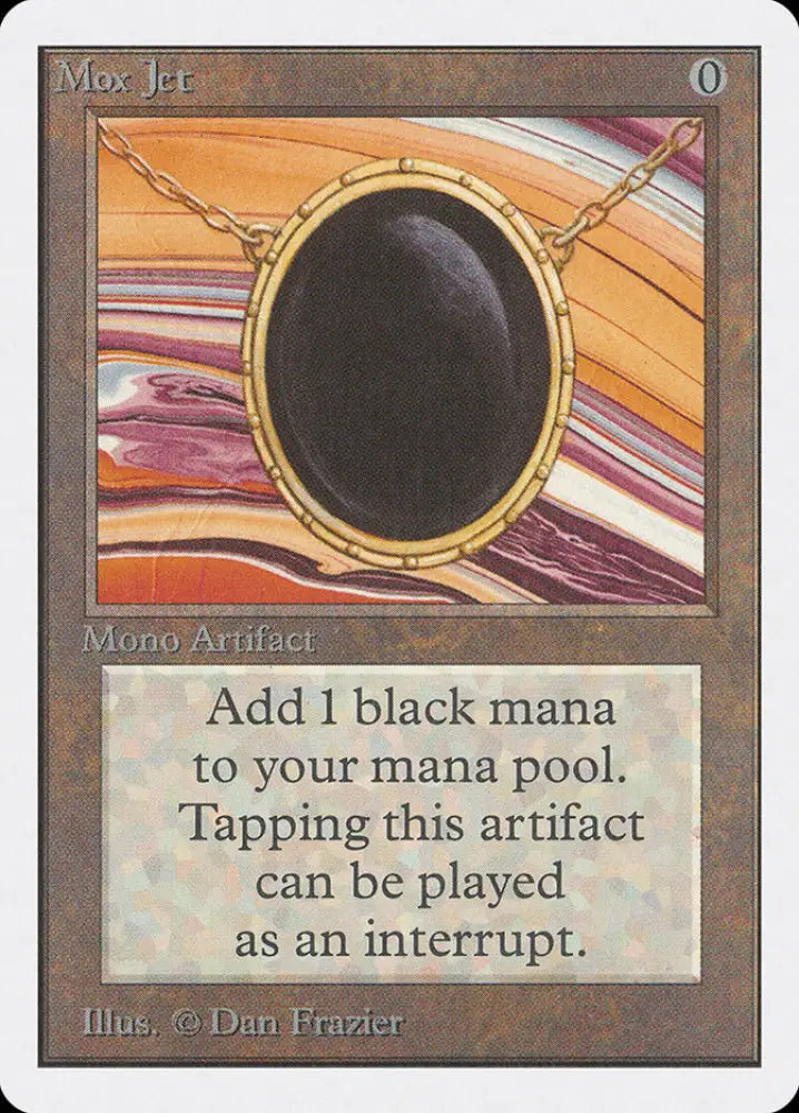 Mox Jet [Unlimited Edition] - MTG Single