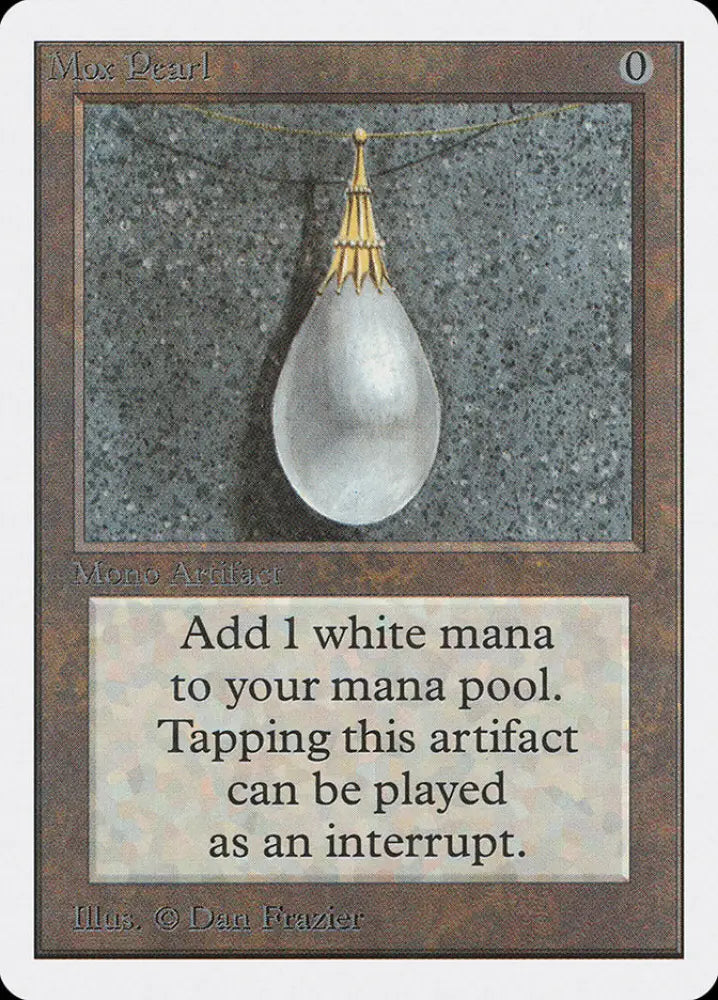 Mox Pearl [Unlimited Edition] - MTG Single