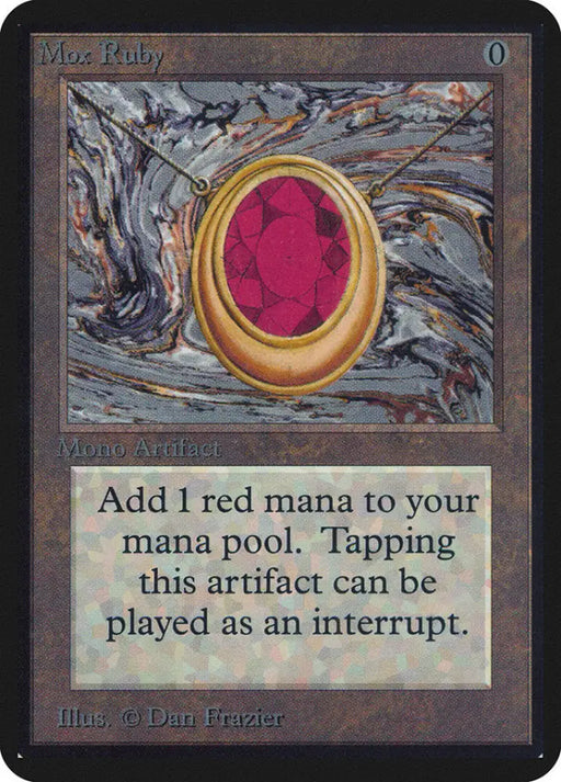 Mox Ruby [Alpha Edition] - MTG Single