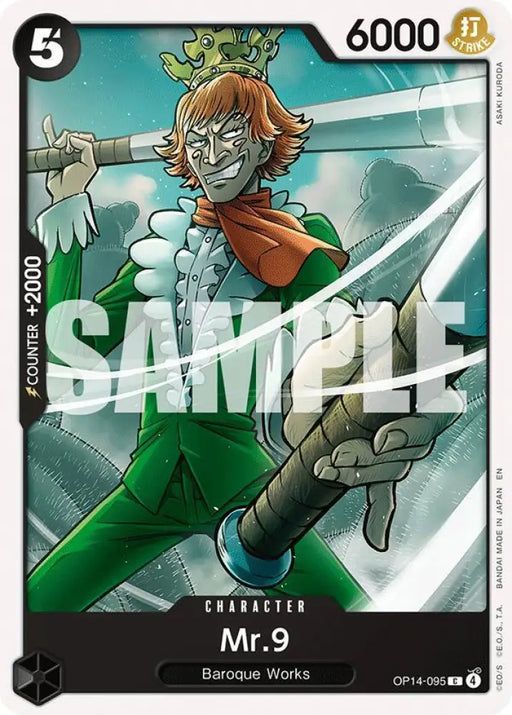 Mr.9 (OP14-095) [The Azure Sea's Seven]