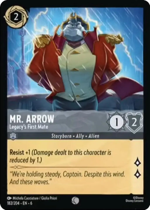 Mr. Arrow - Legacy’s First Mate (182/204) [Azurite Sea] - Lorcana Single