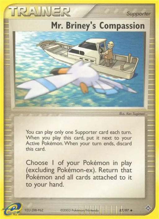Mr. Briney’s Compassion (87/97) [EX: Dragon] - Pokemon Single