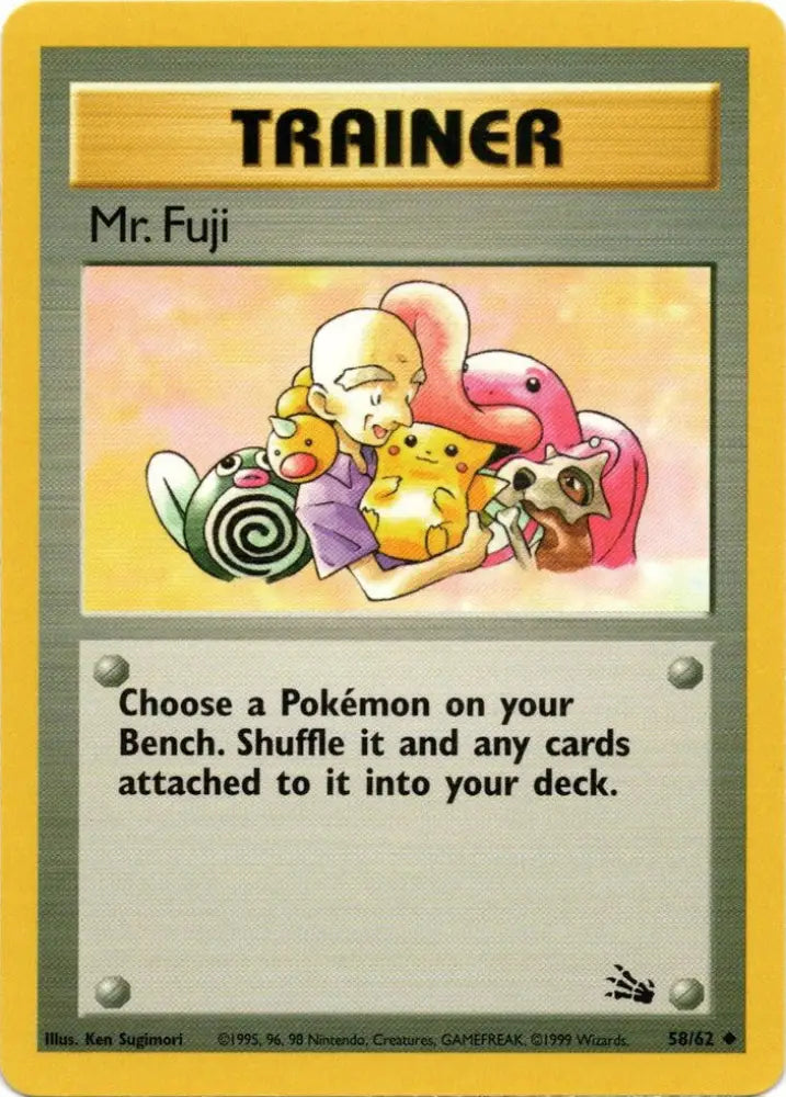 Mr. Fuji (58/62) [Fossil Unlimited] - Pokemon Single