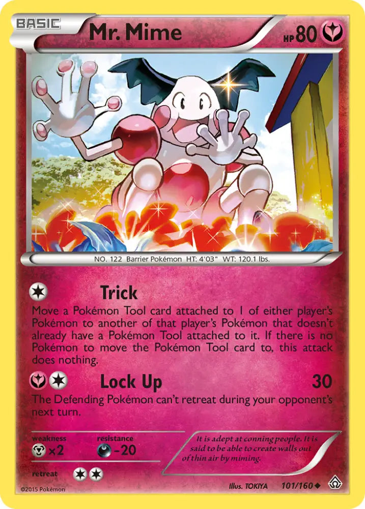 Mr. Mime (101/160) [XY: Primal Clash] - Pokemon Single