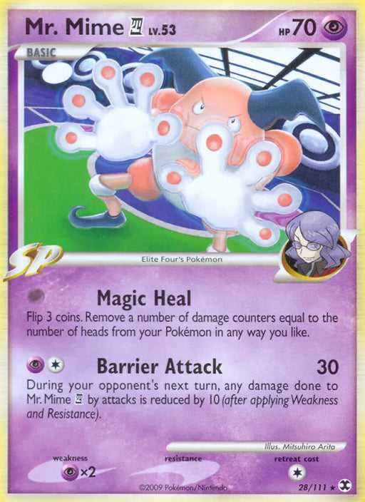 Mr. Mime (28/111) [Platinum: Rising Rivals] - Pokemon Single