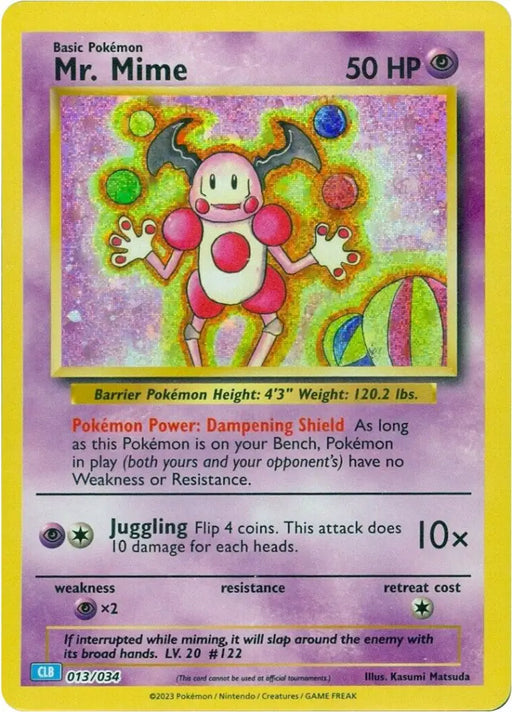 Mr. Mime [Trading Card Game Classic] - Pokemon Single