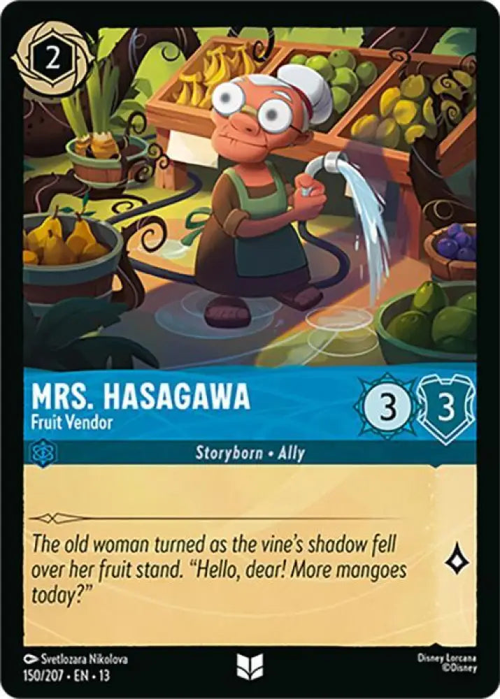 Mrs. Hasagawa - Fruit Vendor (150/204) [Attack of the Vine!]