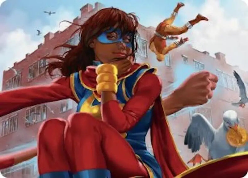 Ms. Marvel, Kamala Khan Art Card (5) [Marvel Super Heroes Art Series]