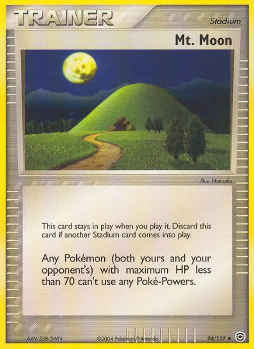 Mt. Moon (94/112) [EX: FireRed & LeafGreen] - Pokemon Single