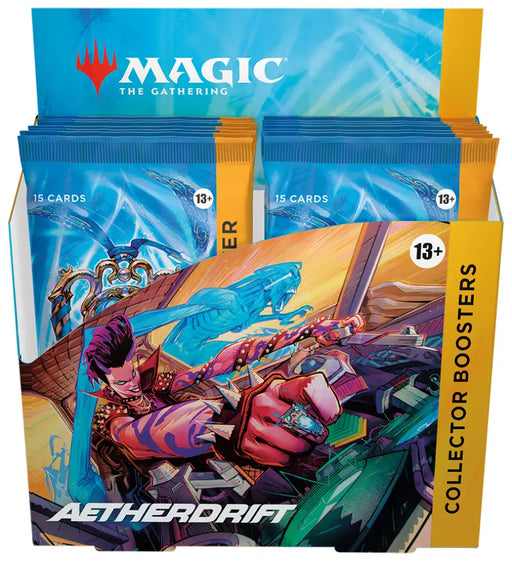 MTG Aetherdrift Collector Booster Box - Magic: The Gathering Sealed