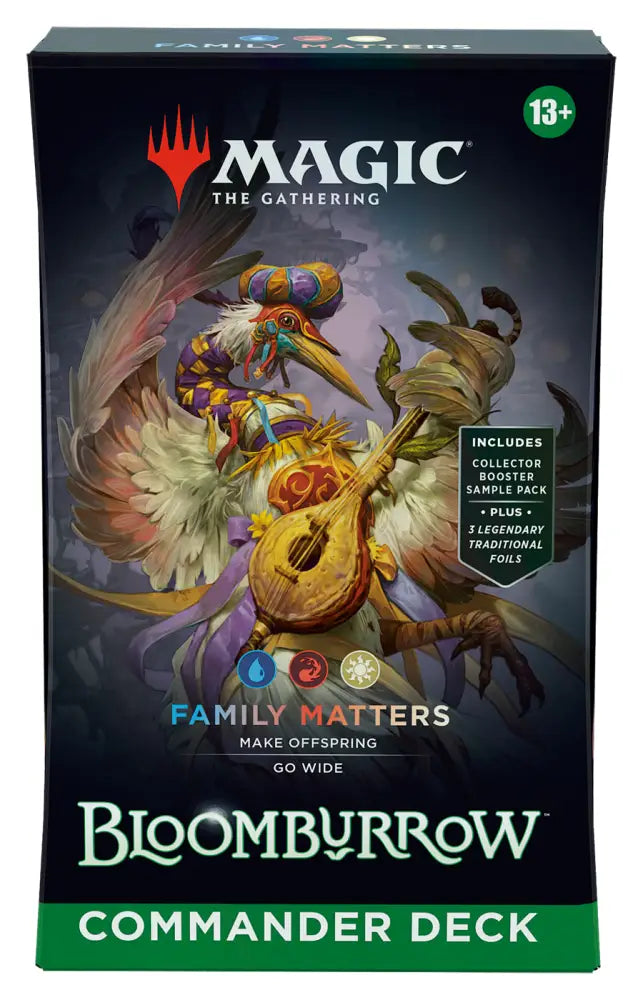 MTG Bloomburrow Family Matters Commander Deck - Magic: The Gathering Sealed