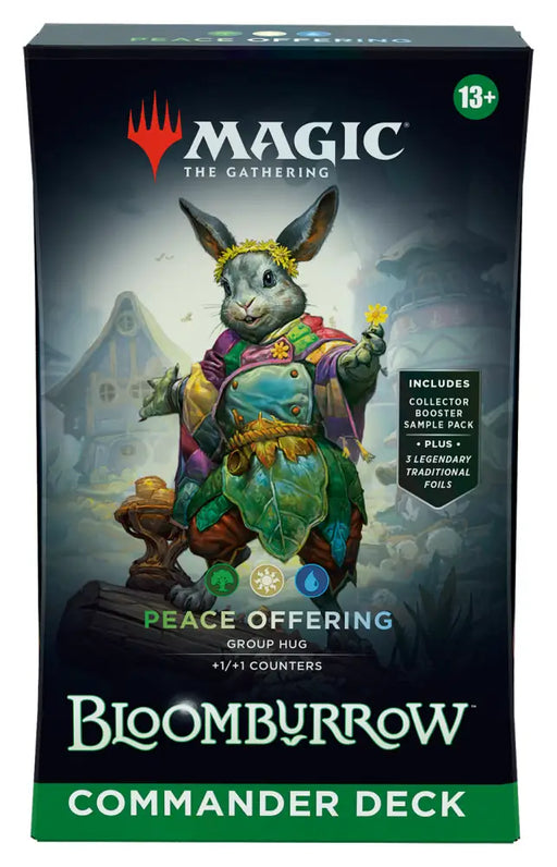 MTG Bloomburrow Peace Offering Commander Deck - Magic: The Gathering Sealed