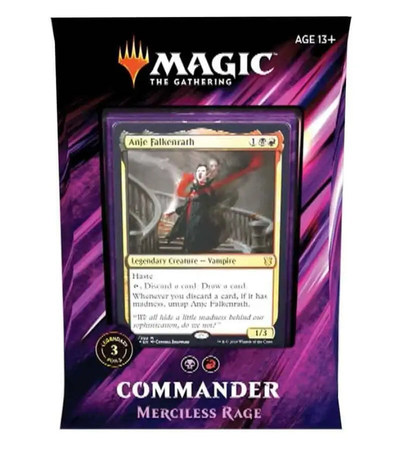 MTG Commander 2019 Deck Merciless Rage - Magic: The Gathering Sealed