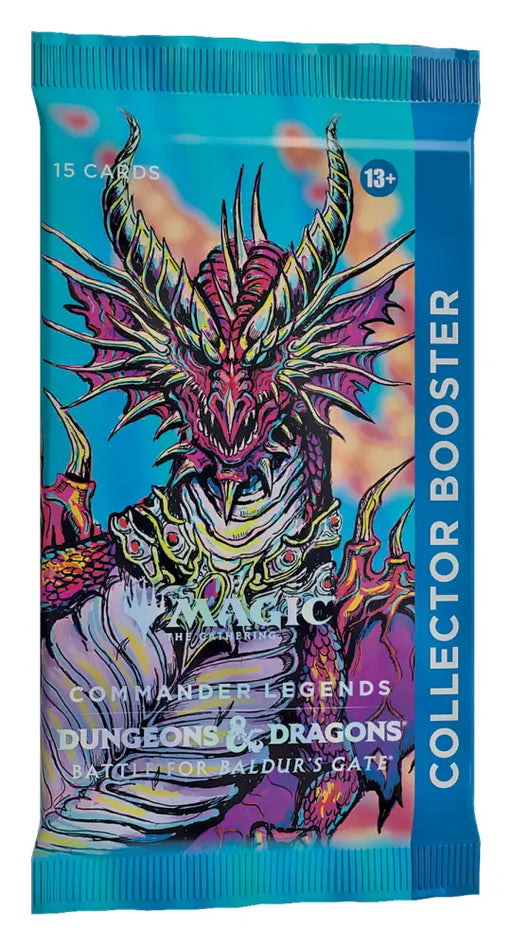 MTG Commander Legends Baldur’s Gate Collector Booster Pack - Magic: The Gathering Sealed