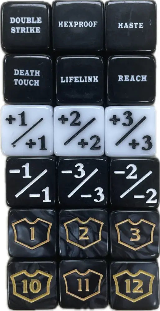 MTG Counter / Keyword / Loyalty Dice (Set of 18) - Accessoire