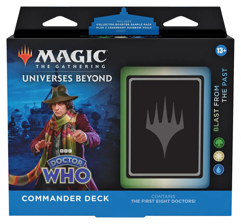 MTG Dr. Who Commander Deck Blast From the Past - Magic: The Gathering Sealed