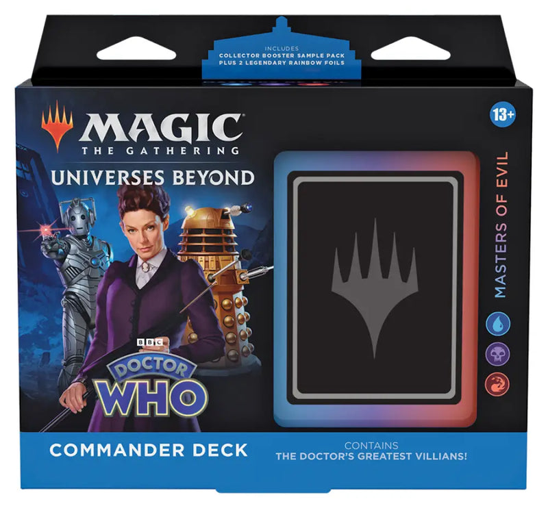 MTG Dr. Who Commander Deck Masters of Evil - Magic: The Gathering Sealed