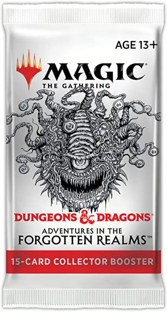 MTG: Dungeon & Dragon Adventure in the Forgotten Realms Collector Booster Pack - Magic: The Gathering Sealed
