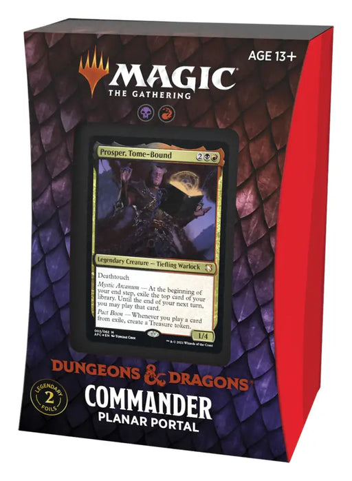 MTG Dungeons & Dragons Commander Deck Planar Portal - Magic: The Gathering Sealed