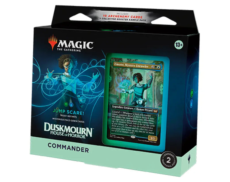 MTG Duskmourn Commander Deck Jump Scare! - Magic: The Gathering Sealed