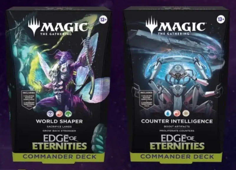MTG Edge of Eternities Commander Set of 2 - Magic: The Gathering Sealed