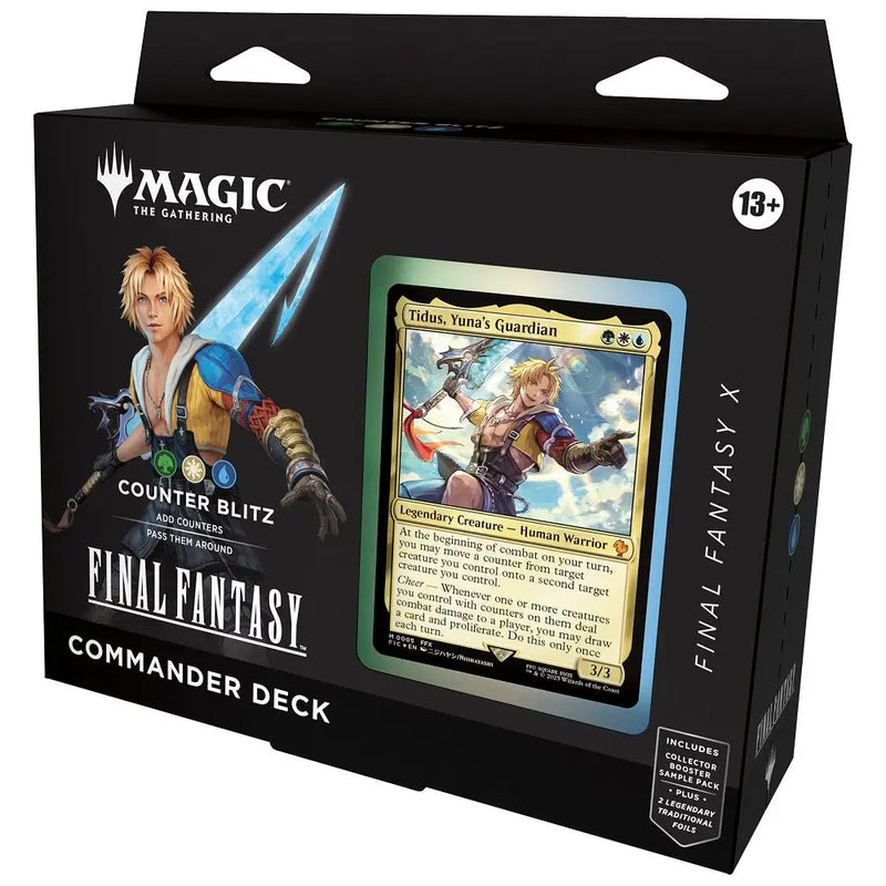 MTG Final Fantasy Counter Blitz Commander Deck - Magic: The Gathering Sealed