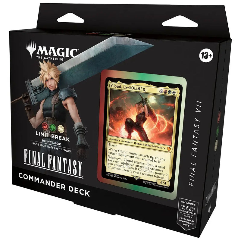 MTG Final Fantasy Limit Break Commander Deck - Magic: The Gathering Sealed