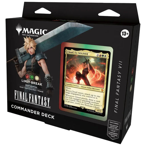MTG Final Fantasy Limit Break Commander Deck - Magic: The Gathering Sealed
