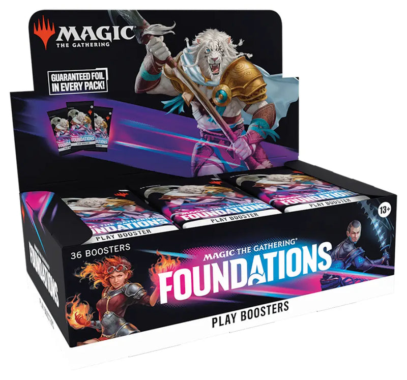 MTG Foundations Play Booster Box - Magic: The Gathering Sealed