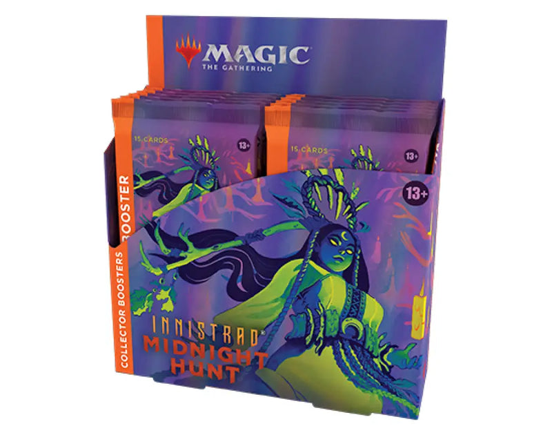 MTG Innistrad Midnight Hunt Collector Booster Box - Magic: The Gathering Sealed