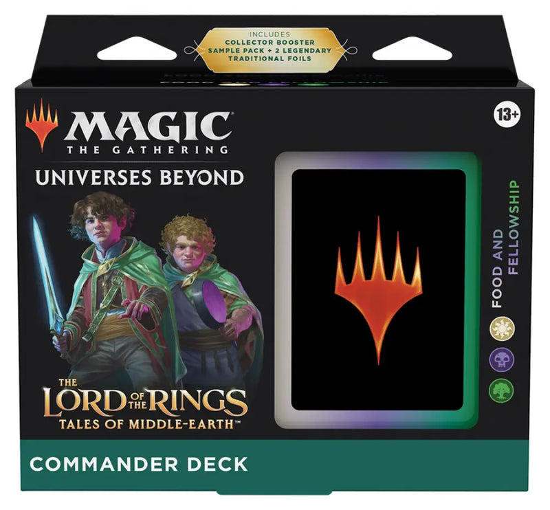 MTG Lord of the Rings Commander Food and Fellowship - Magic: The Gathering Sealed