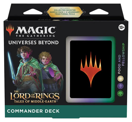 MTG Lord of the Rings Commander Food and Fellowship - Magic: The Gathering Sealed