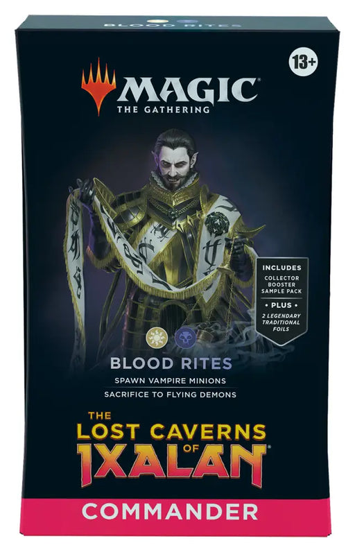 MTG Lost Caverns of Ixalan Commander Deck Blood Rites - Magic: The Gathering Sealed