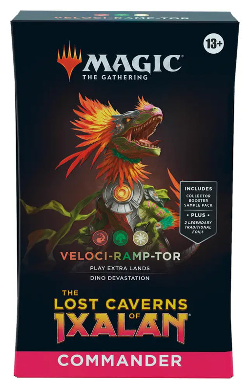 MTG Lost Caverns of Ixalan Commander Deck Veloci-Ramp-Tor - Magic: The Gathering Sealed