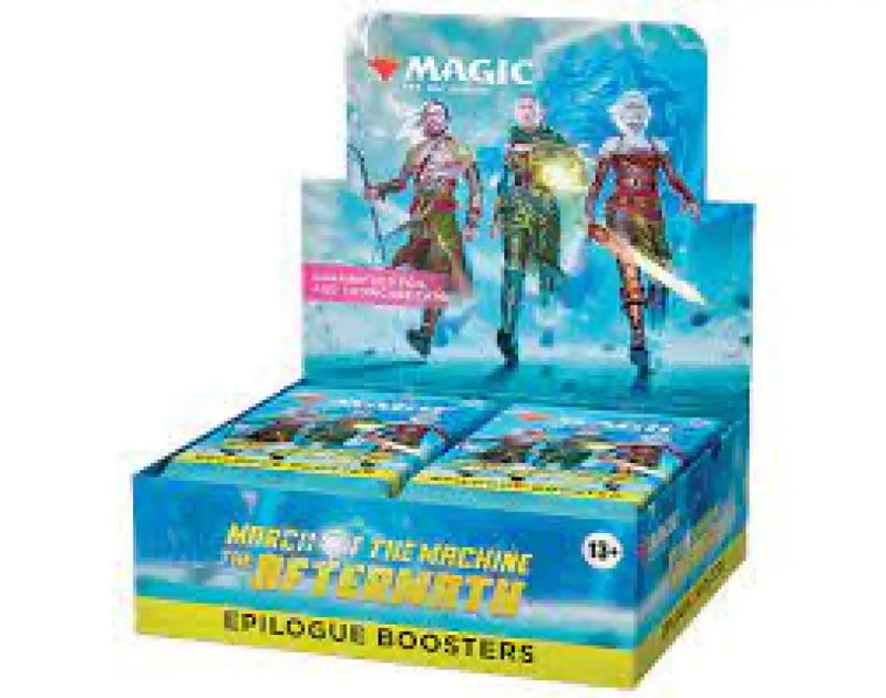 MTG March of the Machine Aftermath Booster Box - Magic: The Gathering Sealed