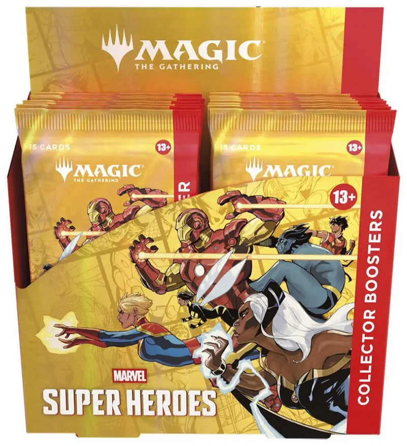 MTG Marvel Super Heroes Collector Booster Display (2026-06-19) - Magic: The Gathering Sealed