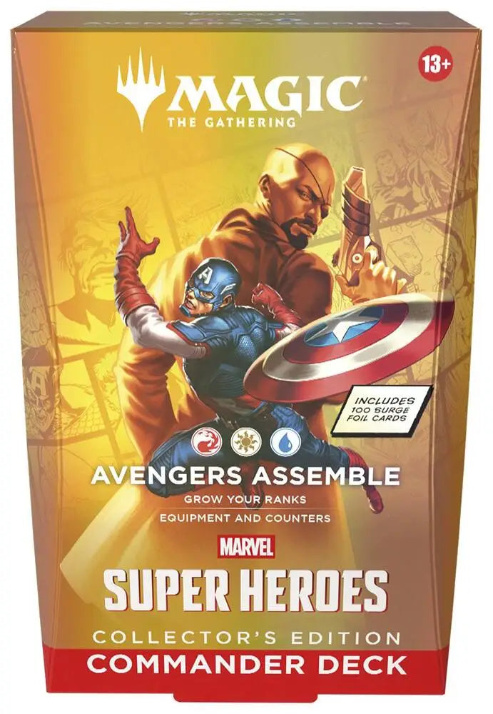 MTG Marvel Super Heroes Commander Deck Avengers Assemble Collectors Edition - Magic: The Gathering Sealed