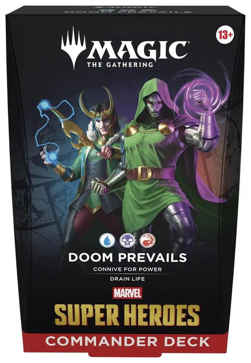 MTG Marvel Super Heroes Commander Deck Doom Prevails - Magic: The Gathering Sealed