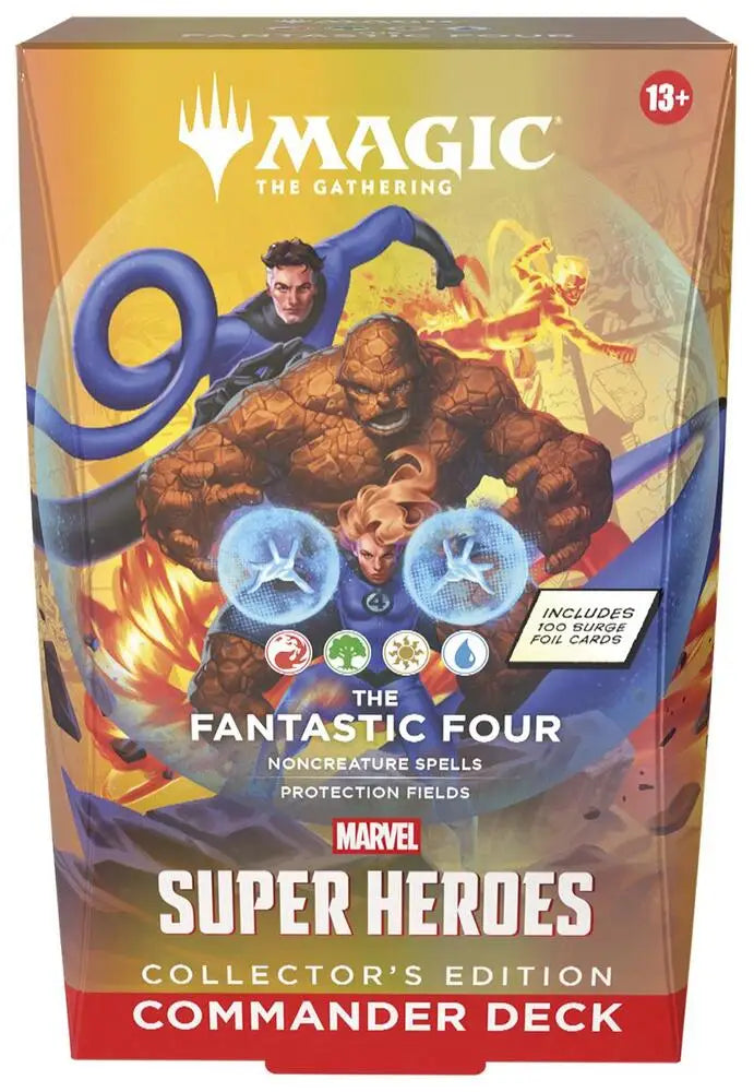MTG Marvel Super Heroes Commander Deck The Fantastic Four Collectors Edition - Magic: The Gathering Sealed