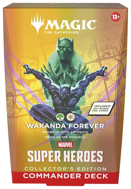 MTG Marvel Super Heroes Commander Deck Wakanda Forever Collectors Edition - Magic: The Gathering Sealed
