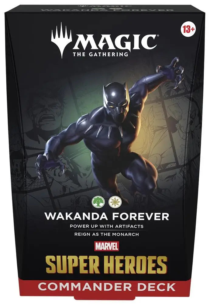 MTG Marvel Super Heroes Commander Deck Wakanda Forever - Magic: The Gathering Sealed