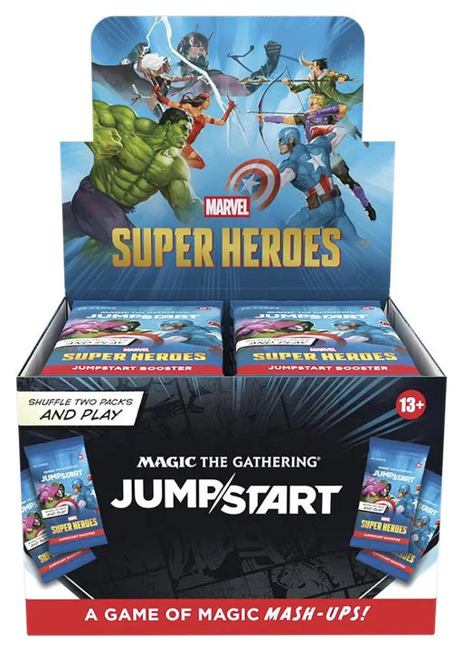 MTG Marvel Super Heroes Jumpstart Booster Display (2026-06-19) - Magic: The Gathering Sealed