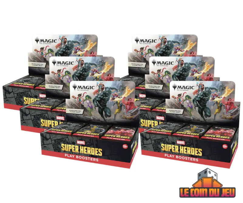 MTG Marvel Super Heroes Play Booster Display Case (2026-06-19) - Magic: The Gathering Sealed
