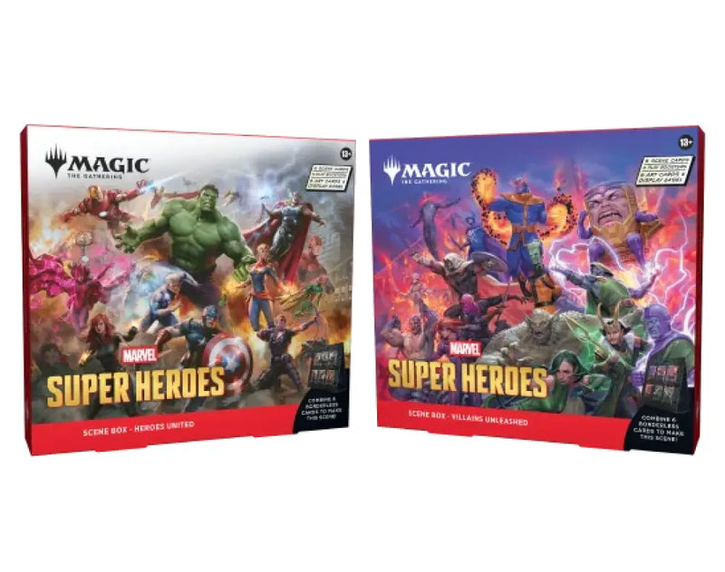 MTG Marvel Super Heroes Scene Box Set of 2 (2026-06-19) - Magic: The Gathering Sealed